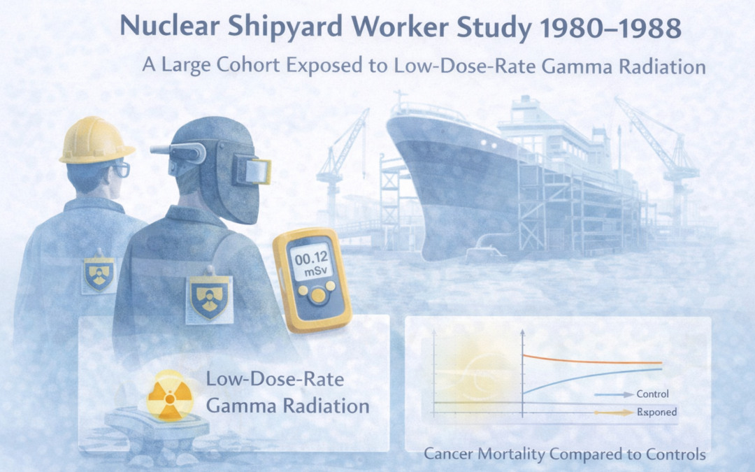 Nuclear shipyard worker study (1980–1988): a largecohort exposed to low-dose-rate gamma radiation
