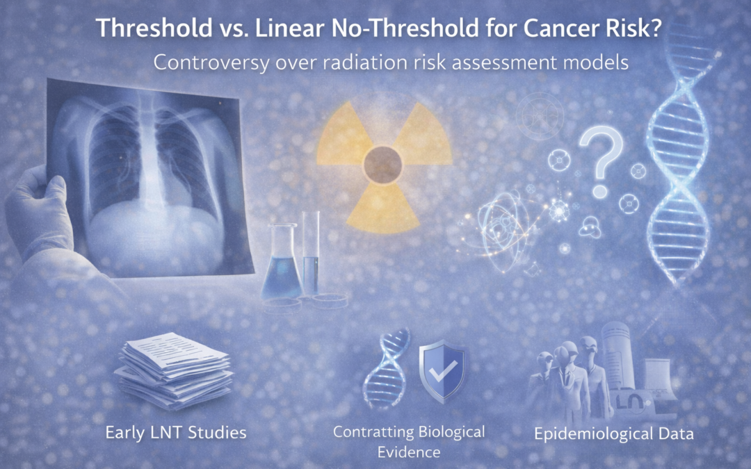 Key historical study findings questioned in debate over threshold versus linear non-threshold for cancer risk assessment