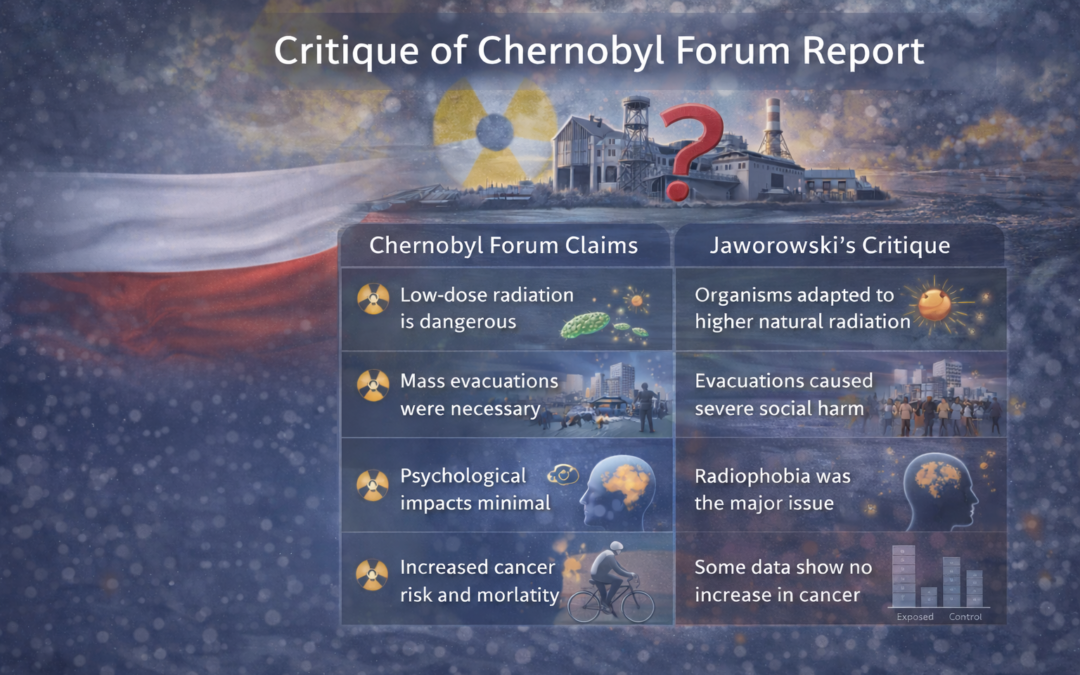 COMMENTS OF DR. ZBIGNIEW JAWOROWSKIREPRESENTATIVE OF REPUBLIC OF POLAND IN UNSCEAR“CHERNOBYL’S LEGACY: HEALTH, ENVIRONMENTAL AND SOCIO-ECONOMIC IMPACTS”THE CHERNOBYL FORUM