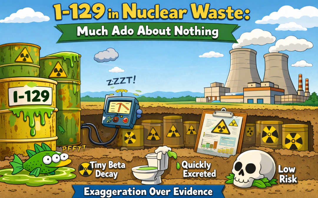 I-129 in Nuclear Waste: Much Ado About Nothing